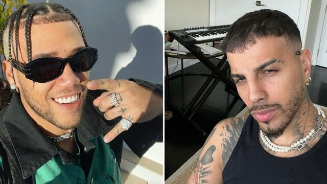 Jhay Cortez y Rauw Alejandro