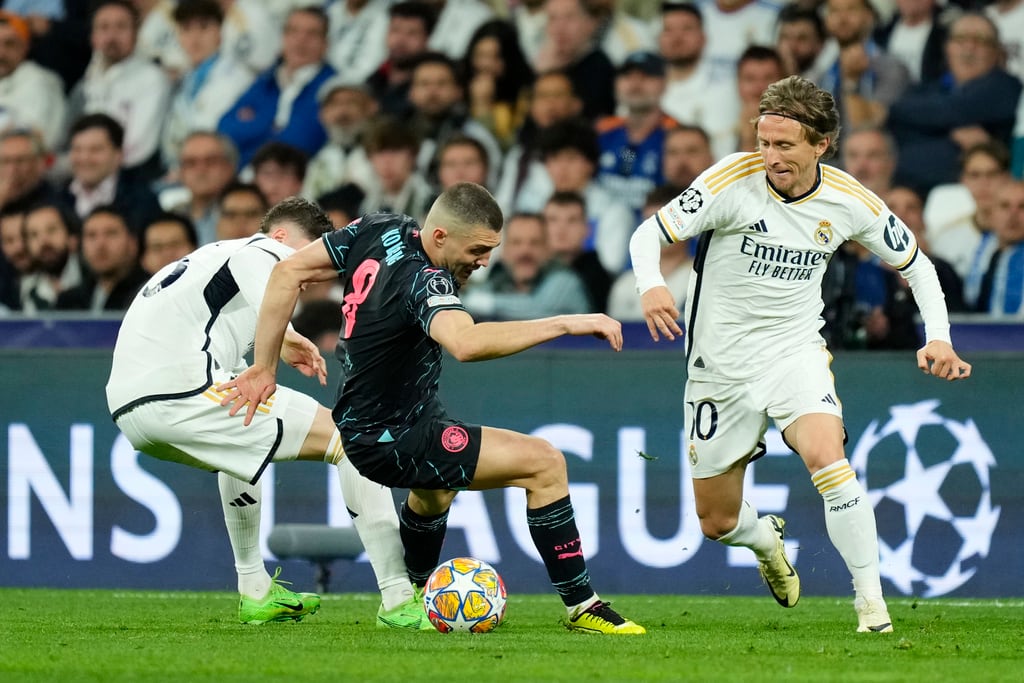Manchester City vs Real Madrid en Champions League