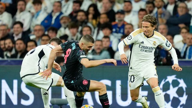 Manchester City vs Real Madrid en Champions League