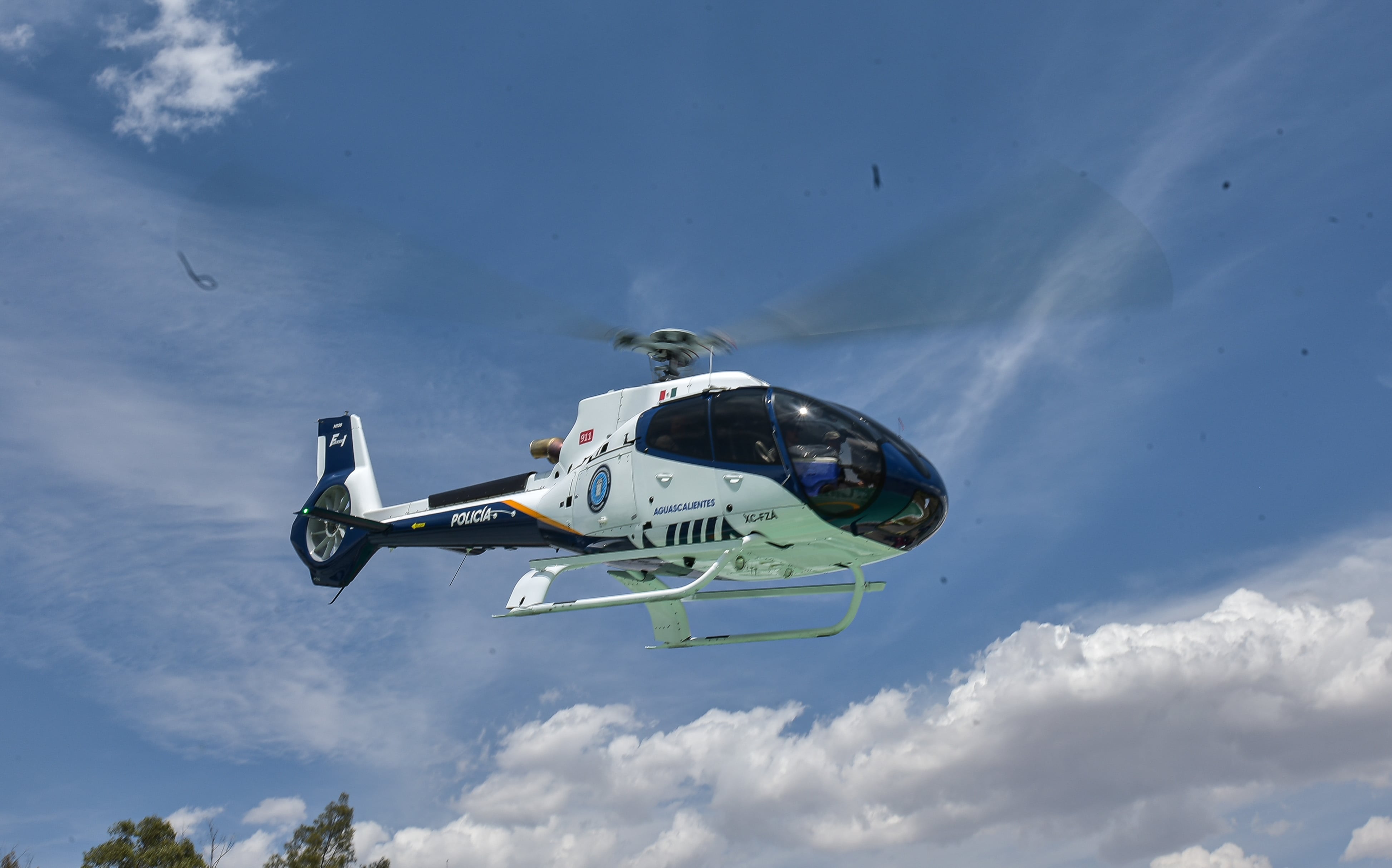 Helicóptero y personal médico de Aguascalientes trasladan dos riñones desde Durango