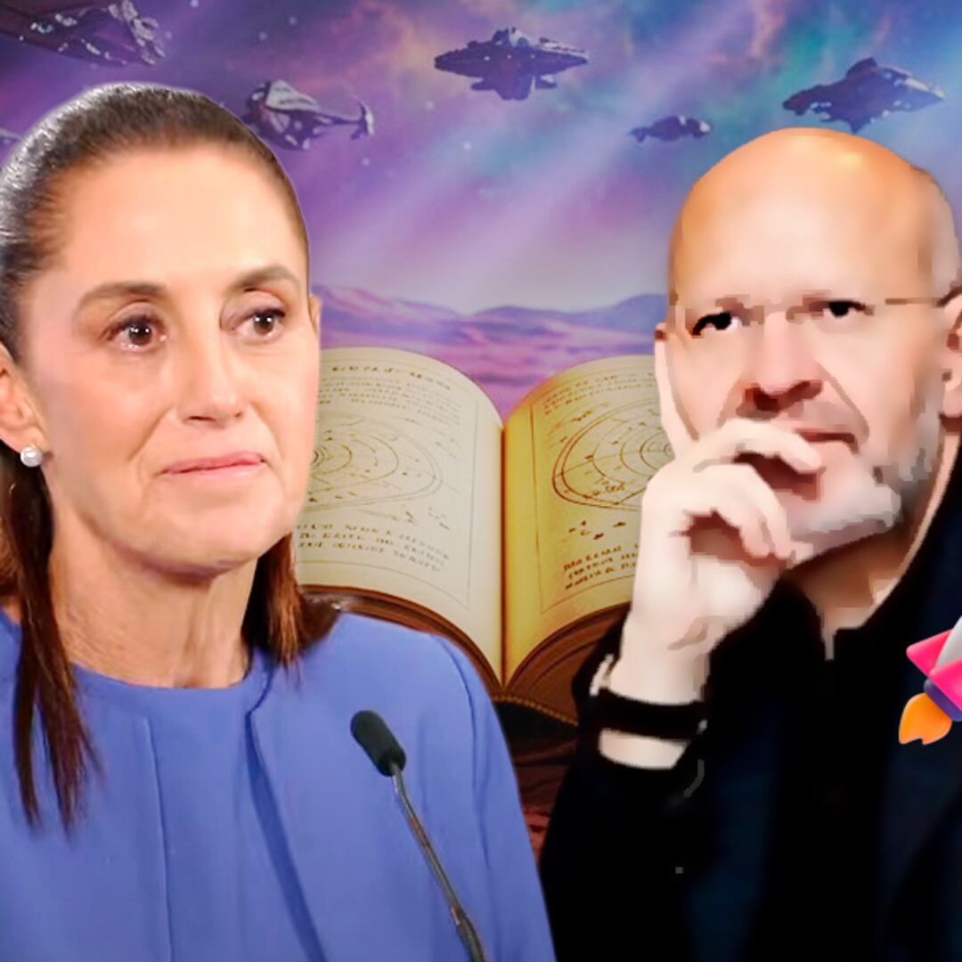 Sheinbaum critica a Riva Palacio y lo llama “escritor de ciencia ficción”