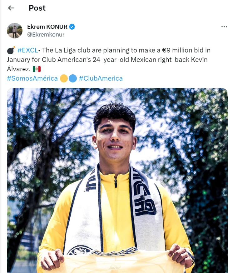 Rumor de Kevin Álvarez a europa