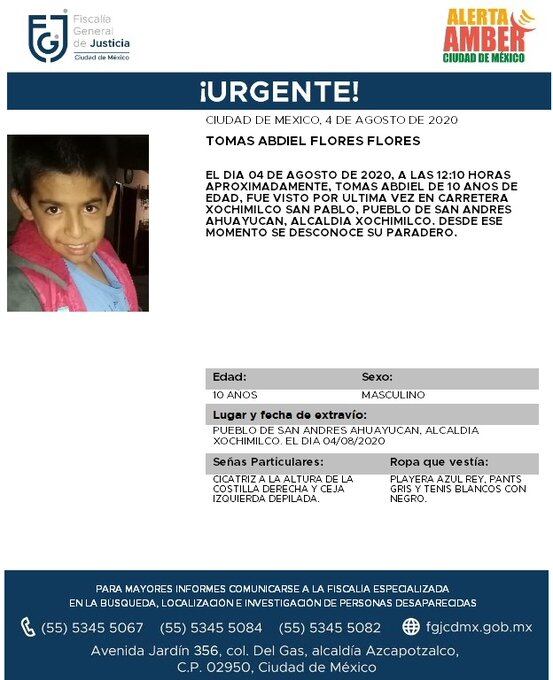 Ficha de búsqueda de Tomás