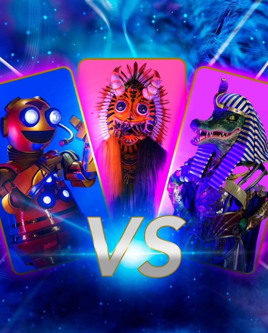 Bot, Triki y Rey Egipcio en ¿Quién es la Máscara? 2022