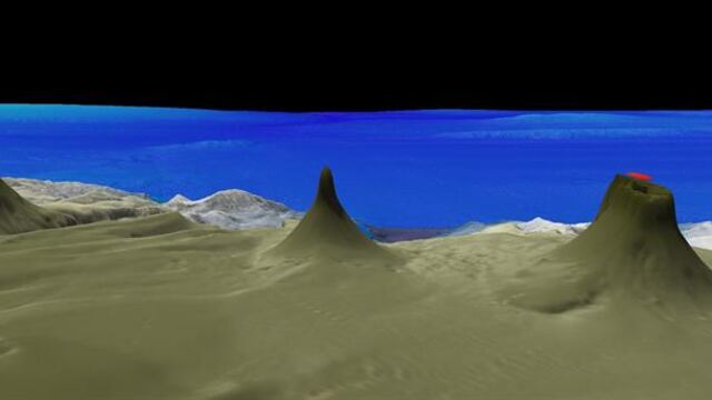 Mapa 3D del arrecife