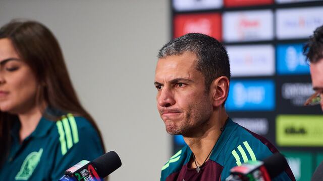 Jaime Lozano con la Selección Mexicana.