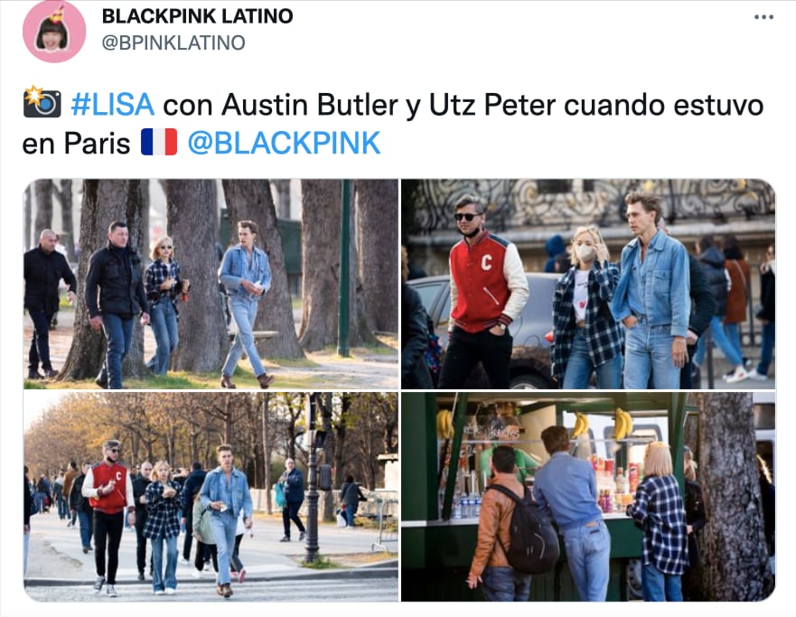 ¿Lisa de BLACKPINK y Austin Butler son novios? Les toman fotos caminando juntos en París