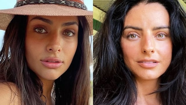 Renata Notni y Aislinn Derbez.