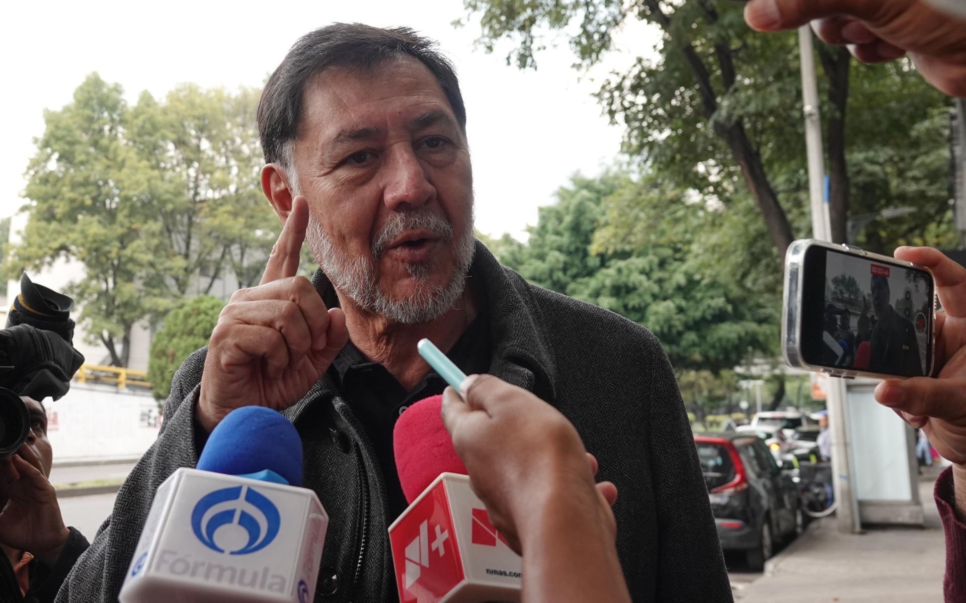Gerardo Fernández Noroña arremetió contra Xóchitl Gálvez
