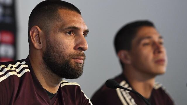 Orozco habló en conferencia de prensa en el CAR