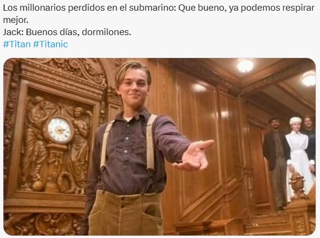 Memes de los Tripulantes del submarino turístico del Titanic