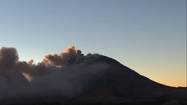 Volcán Popocatépetl el 11 de marzo