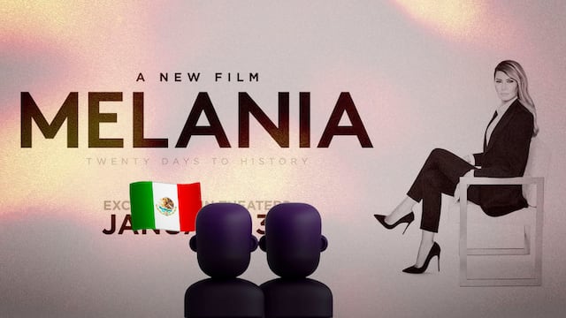 Película de Melania Trump tuvo solo cinco asistentes en su estreno en México
