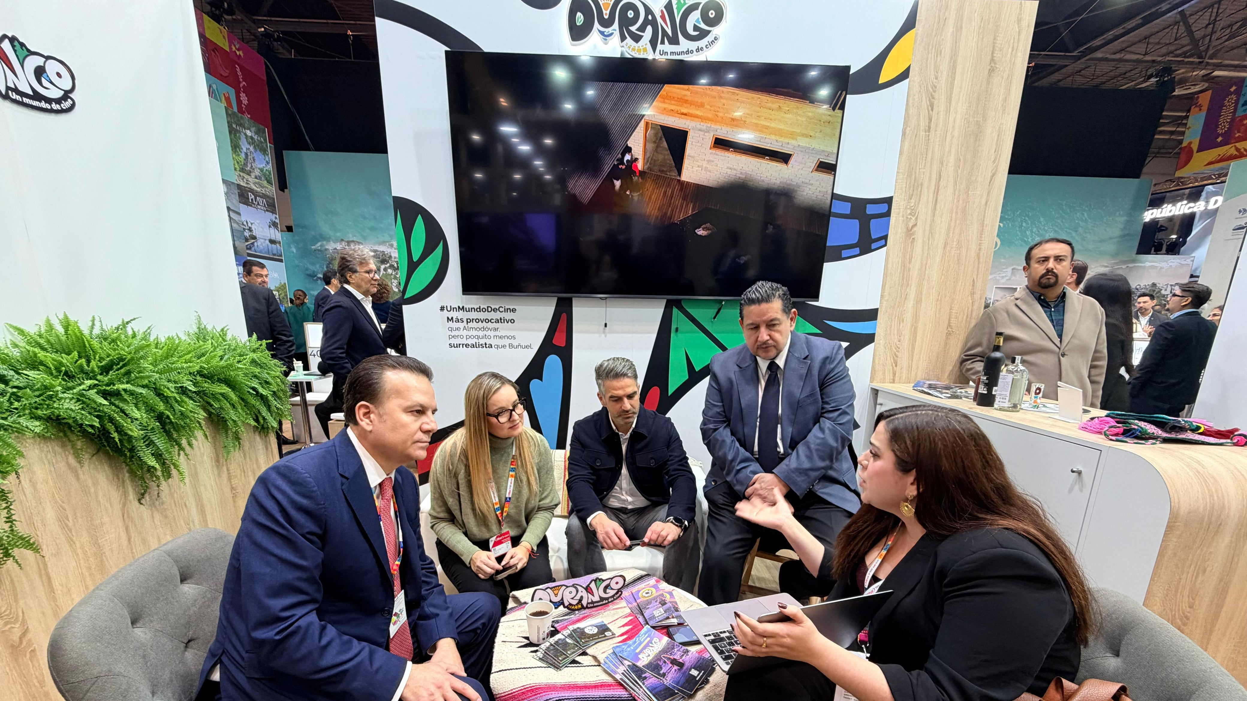 Esteban Villegas impulsa a Durango en la FITUR 2026 como destino competitivo