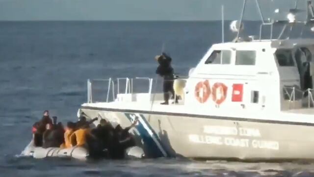 VIDEO: Guardia Nacional de Grecia es acusada de hundir barcos con migrantes