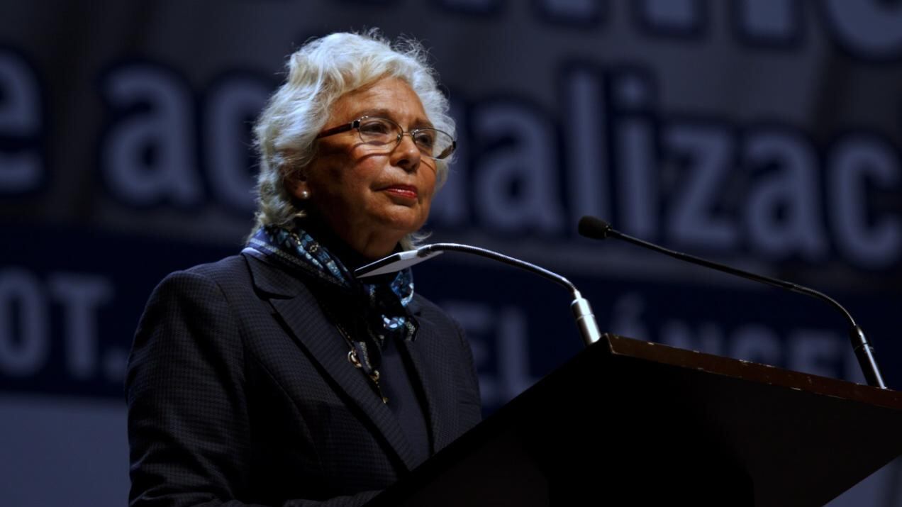 Olga Sánchez Cordero presenta declaración patrimonial; tiene ingresos por 348 mil pesos al mes