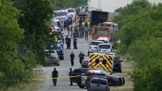 Migrantes en Texas/AP