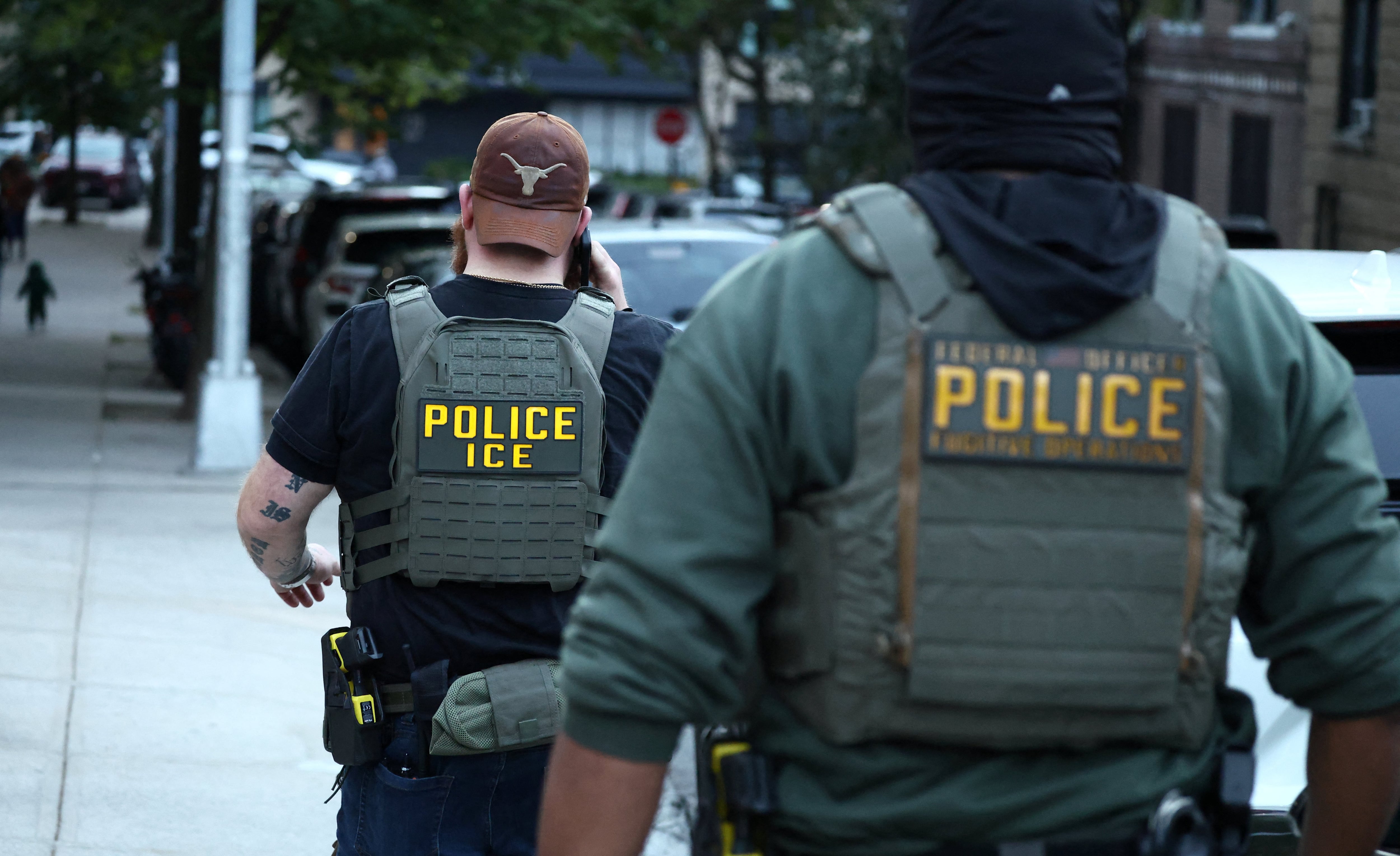 ICE atropella a Miguel Parra Hernández durante operativo en Houston y luego lo detiene