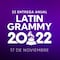 Latin Grammy 2022 se luce con Rosalía y Christian Nodal encabezando cartel de presentaciones en vivo