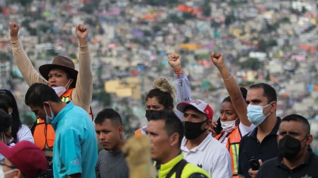 Desgajamiento en el Cerro del Chiquihuite