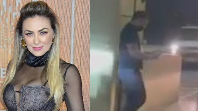 Aracely Arámbula y su guardaespaldas