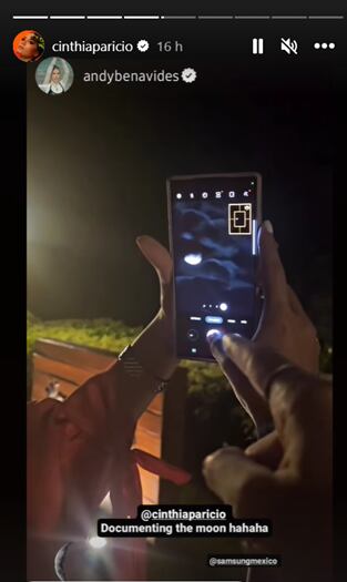 Cinthia Aparicio y Andy Benavides presumen su gran amistad