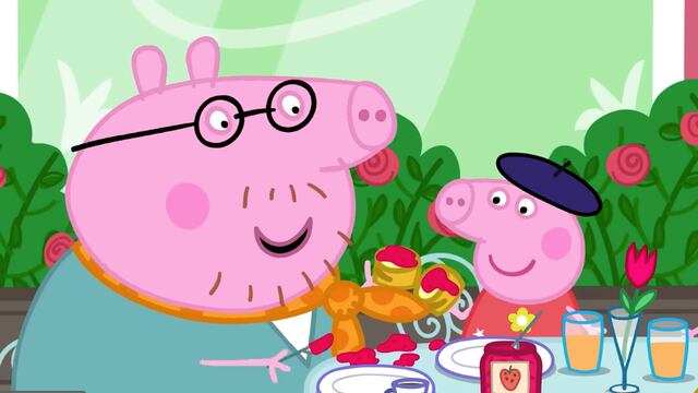 Peppa Pig por el Día Internacional del Croissant
