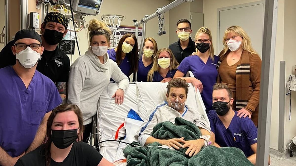 Jeremy Renner cumple años en el hospital tras brutal accidente