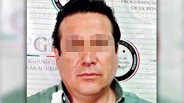 Luis Mario García Fraire. Detenido por la PGR