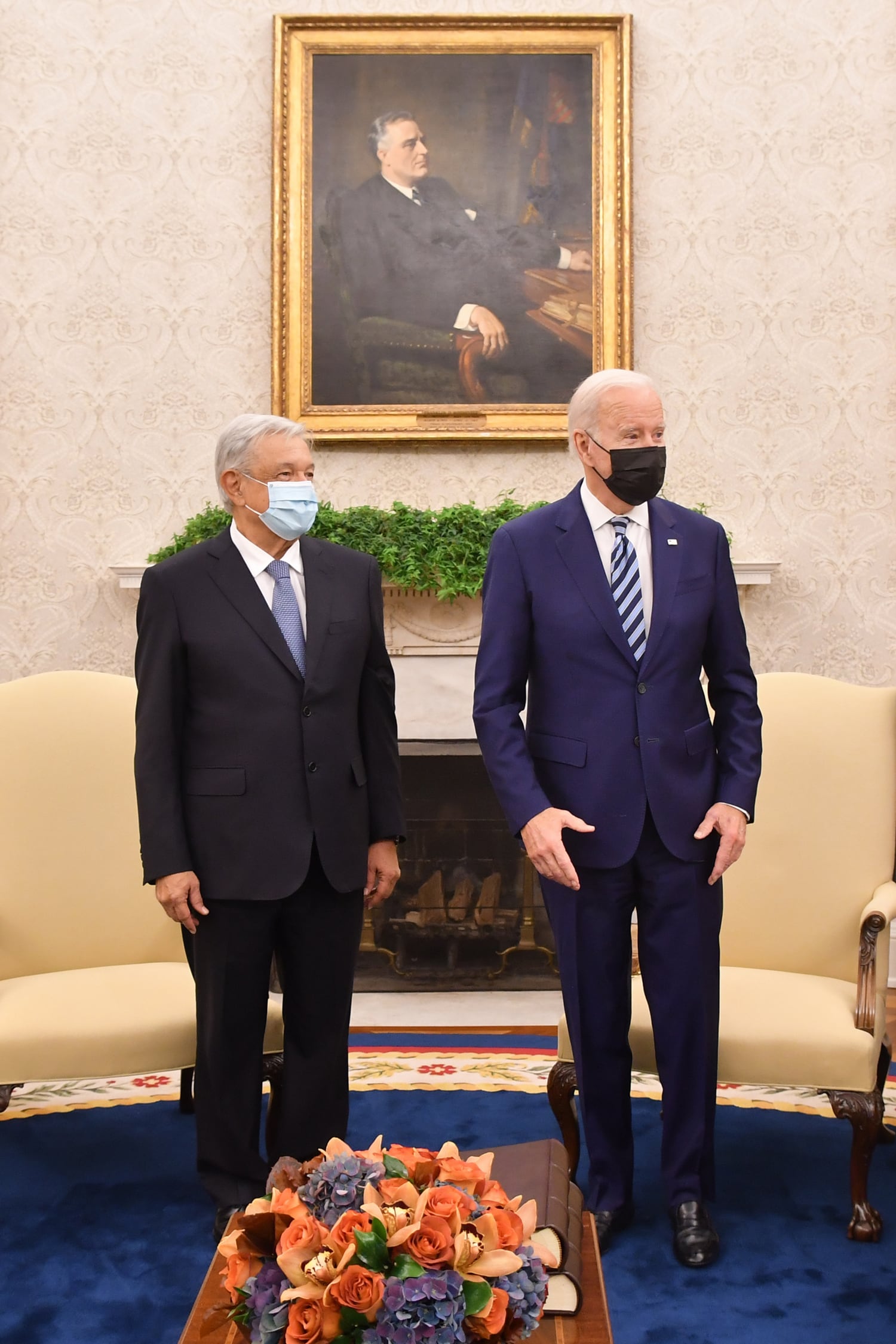 AMLO agradece a Joe Biden por reunión trilateral