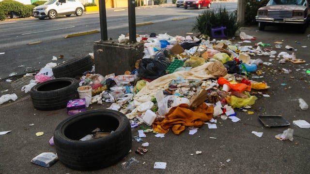 Basura en la calle
