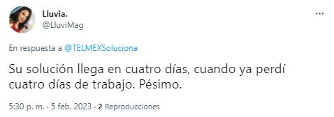 Quejas de usuarios contra Telmex por caída de Internet Infinitum