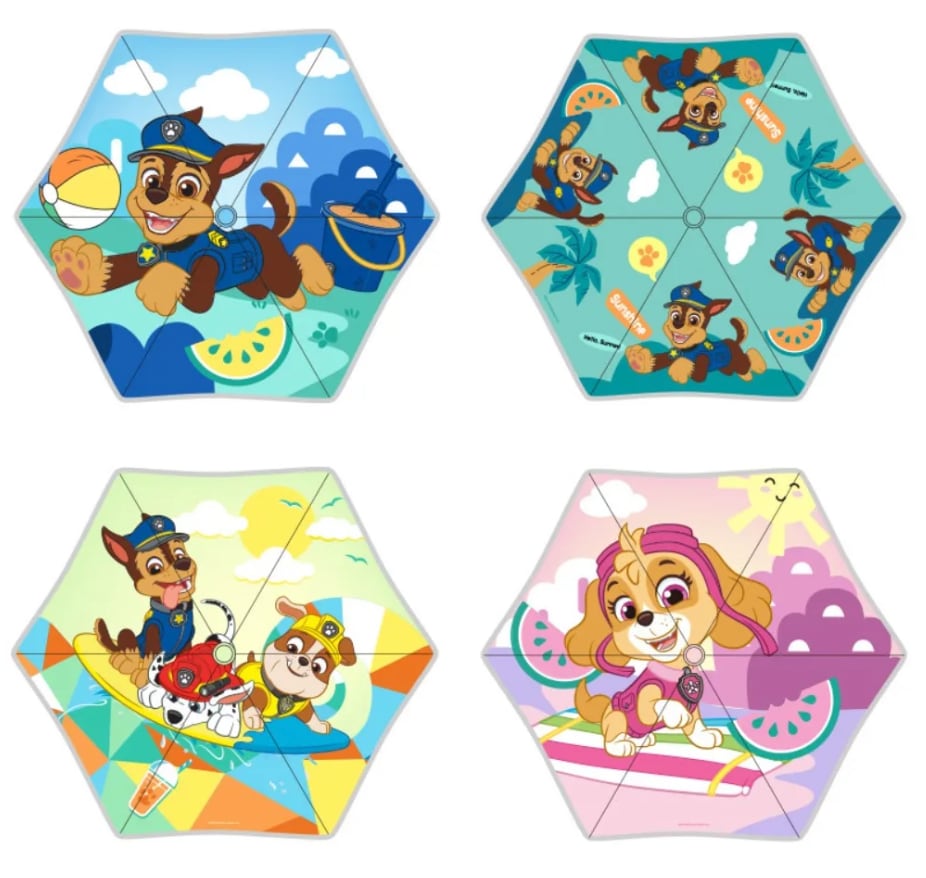 Sombrilla plegable de Paw Patrol