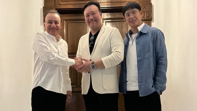 Alfonso Durazo con directivos de Global Impact Ventures Inc