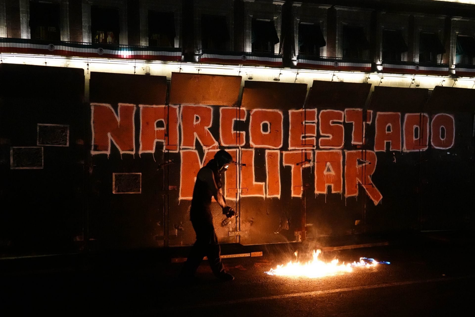 Protestas por ladesaparición de los 43 normalistas de Ayotzinapa