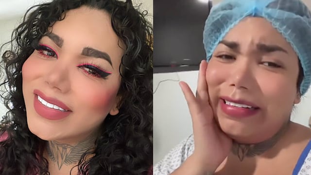 Paola Suárez en el hospital