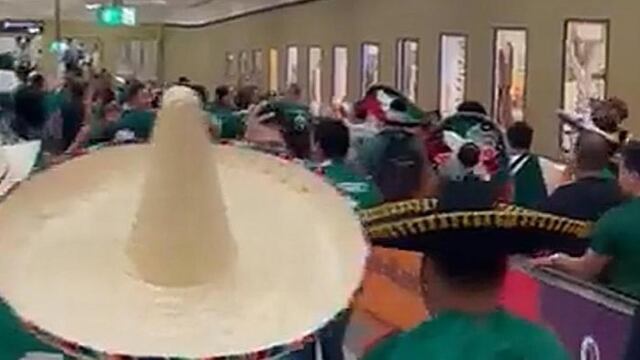 Protesta por INE en Qatar