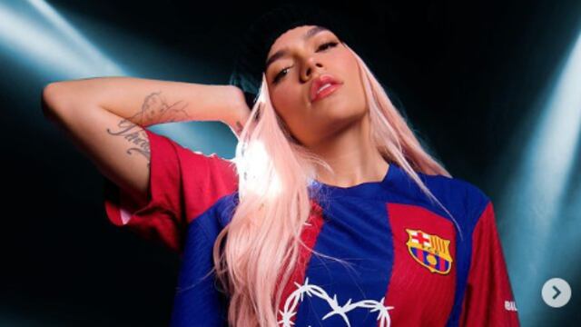 Karol G colaboración con Barcelona