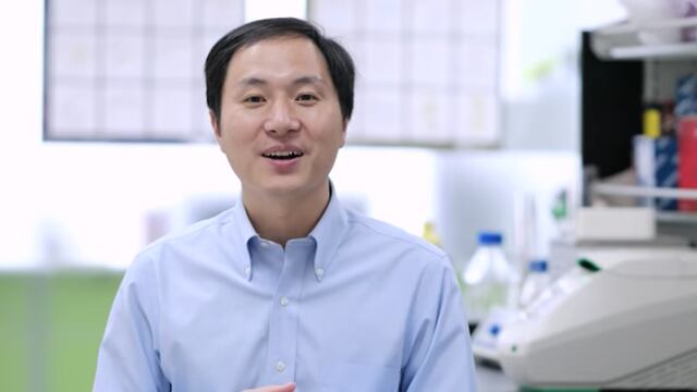 He Jiankui, científico chino.