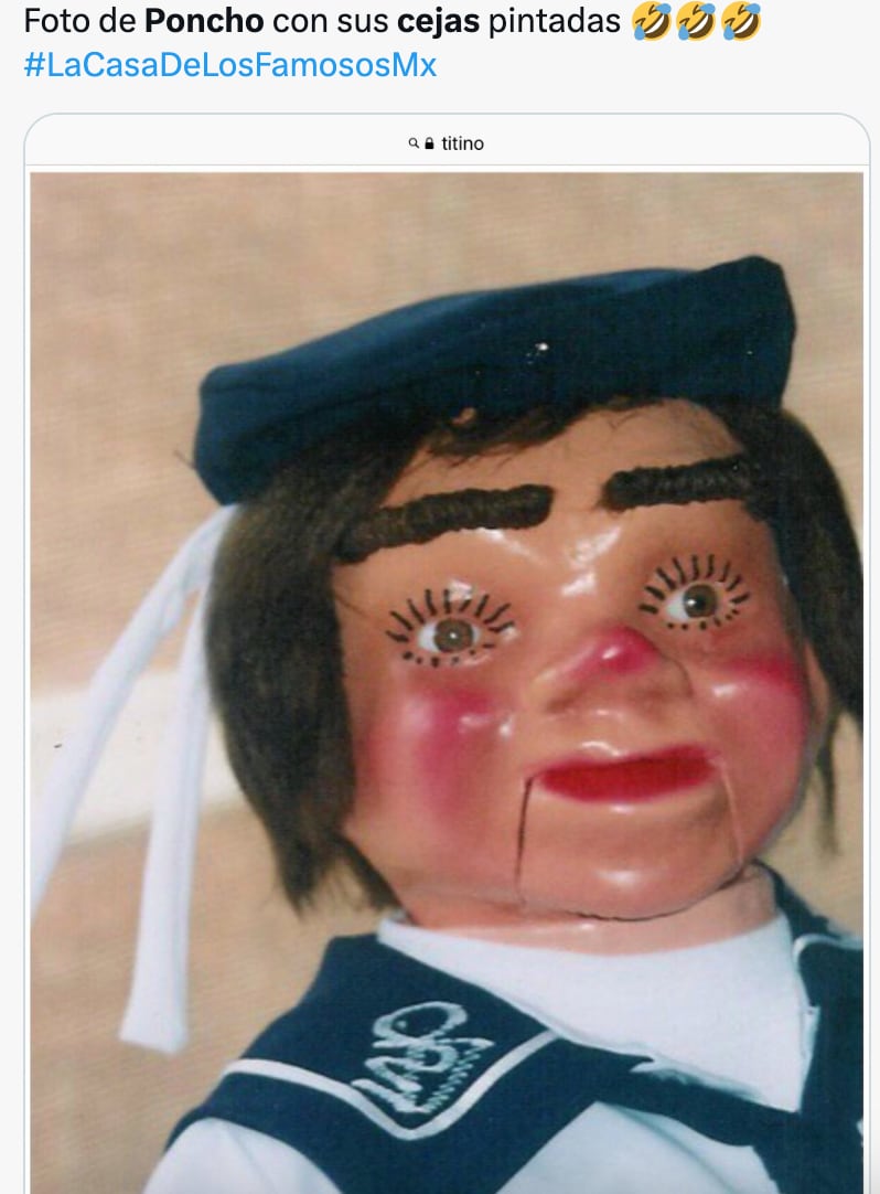 Poncho de Nigris y sus cejas desatan memes en redes sociales