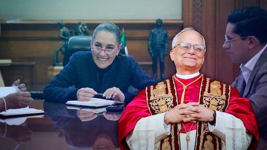 En plena celebración guadalupana, Sheinbaum invitó al papa León XIV a visitar México