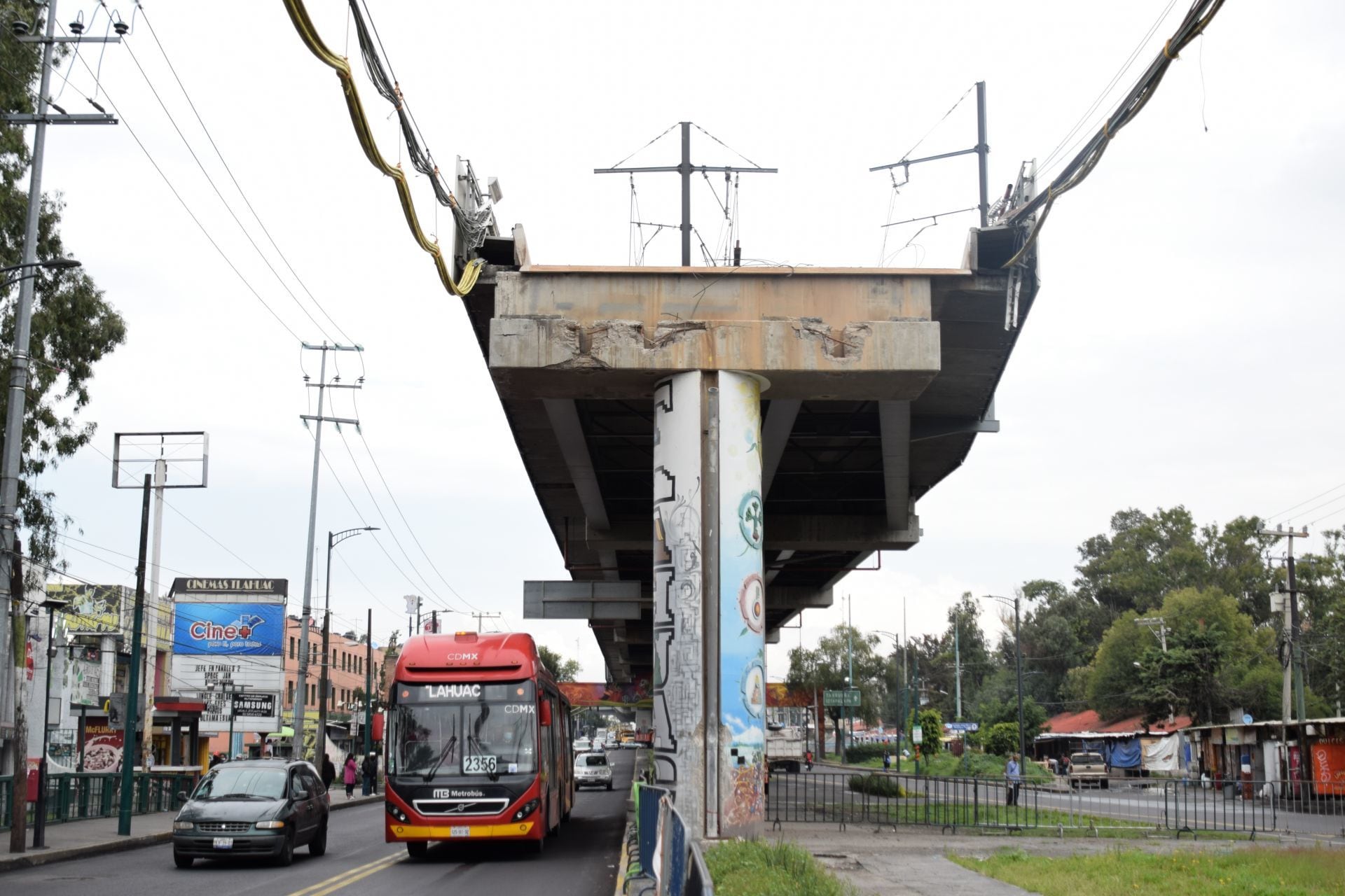 Línea 12 del Metro tras el colapso