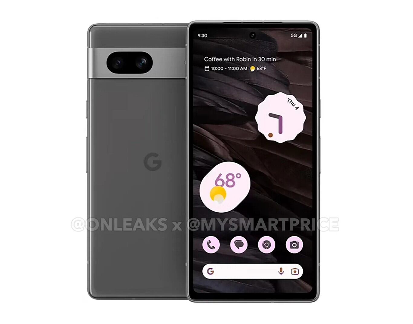 Pixel 7a de Google Filtrado