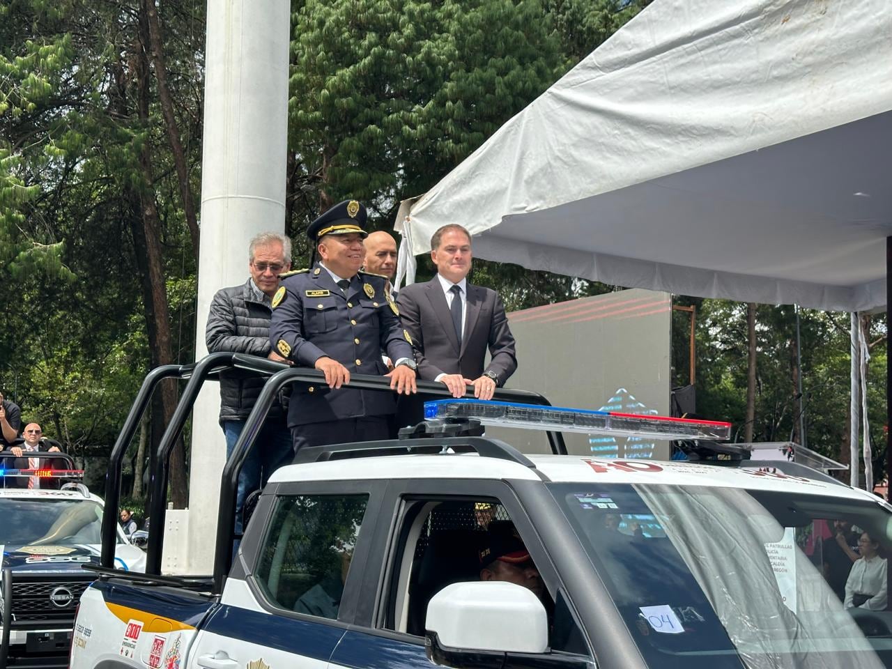 Alcaldía Álvaro Obregón estrena patrullas