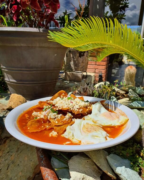 Chilaquiles rojos