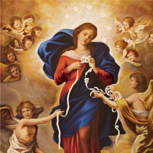 Oración a María Desatadora de Nudos para pedir por los problemas y dificultades