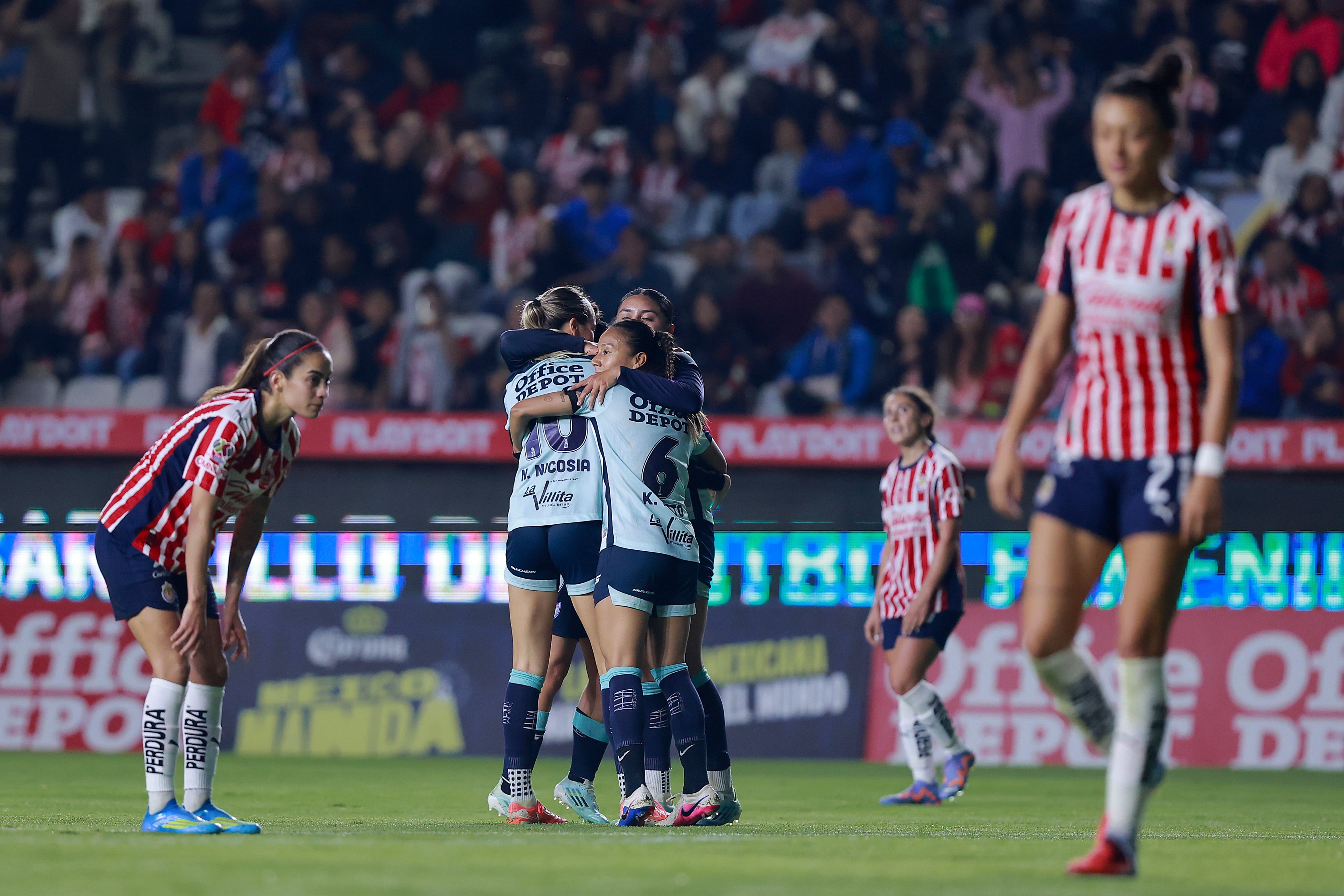 Pachuca elimina a Chivas y avanza a semifinales de la Liga MX Femenil