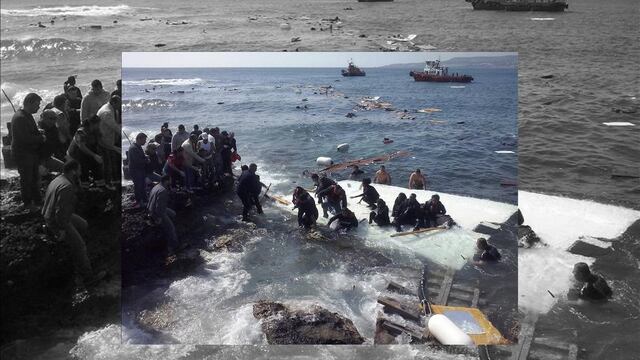 Un barco con más de 300 pasajeros se hunde en el Mediterráneo, alerta la OIM