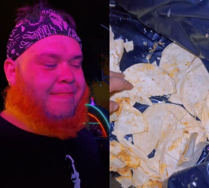 Estafa con tacos de canasta