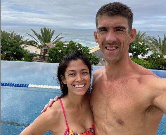 Nicole y Michael Phelps